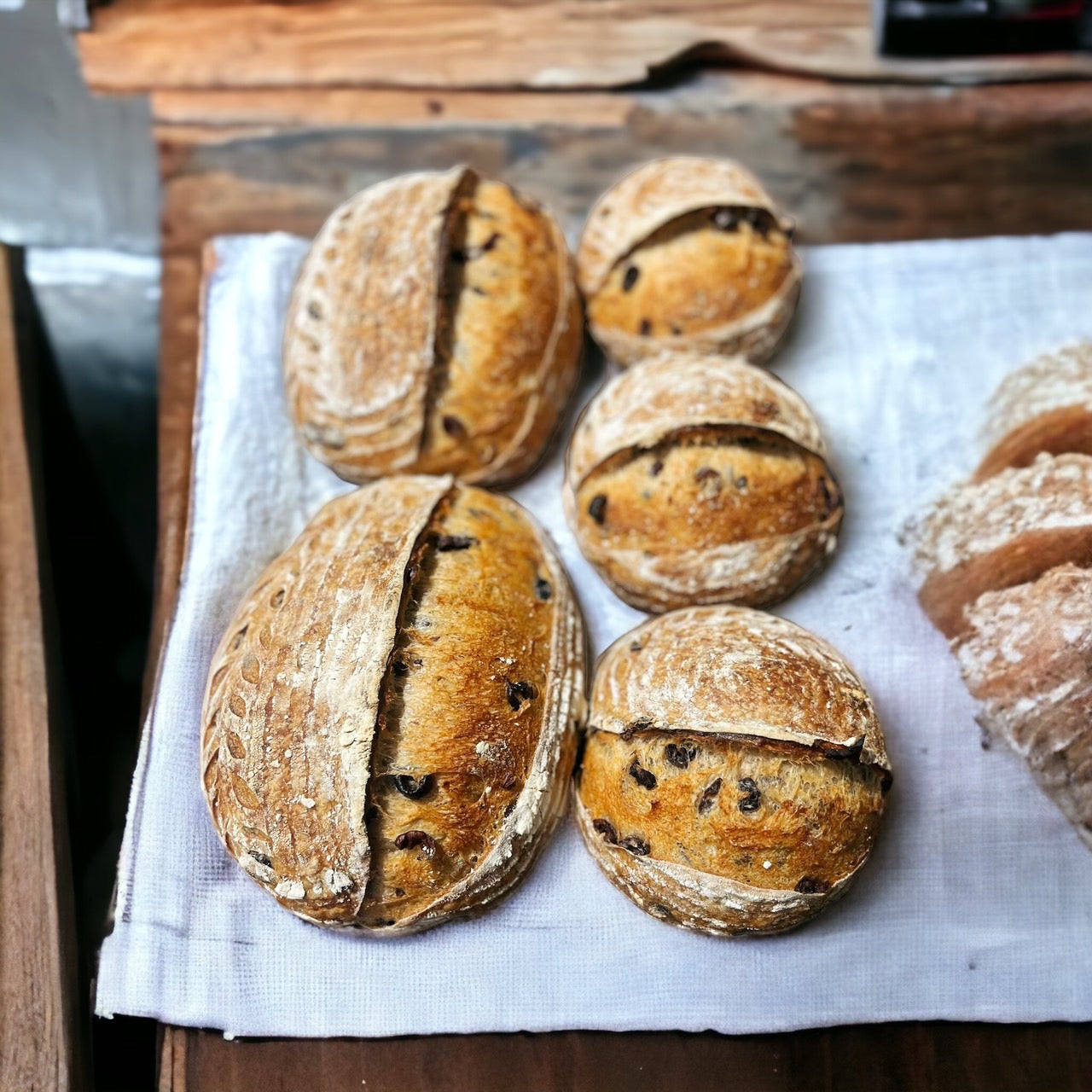 Artisan Sourdough 酸種麵包 5內餡可選- 5Flavors