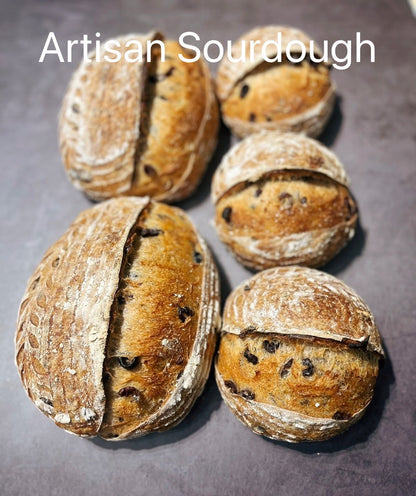 Artisan Sourdough 酸種麵包 5內餡可選- 5Flavors